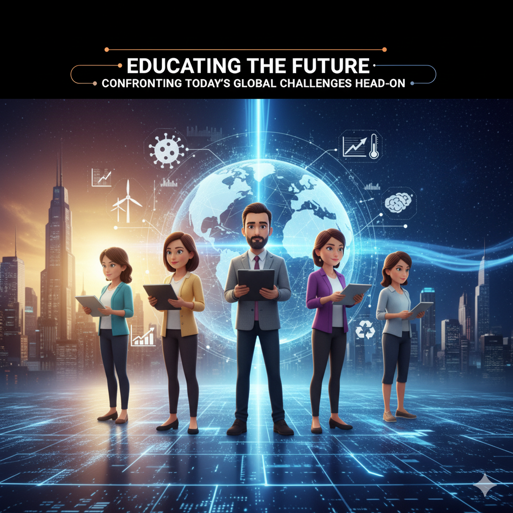 "Educating the Future: Confronting Today’s Global Challenges Head-On"